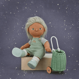 Olli Ella Doll Luggy - Mint