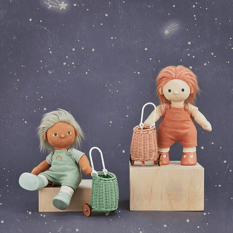 Olli Ella Doll Luggy - Mint