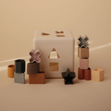 Mushie Shape Sorting Box
