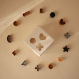 Mushie Shape Sorting Box