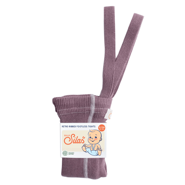 Silly Silas Footless Tights - Acai Smoothie