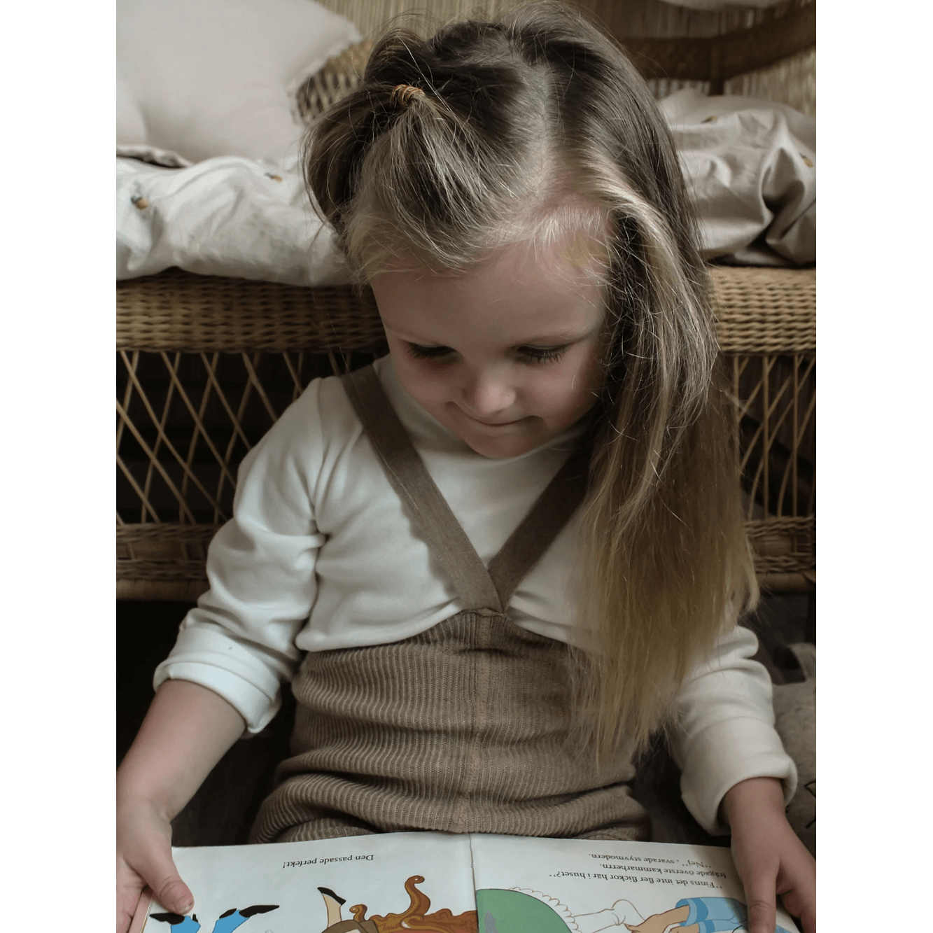 Silly Silas Footless Tights - Peanut