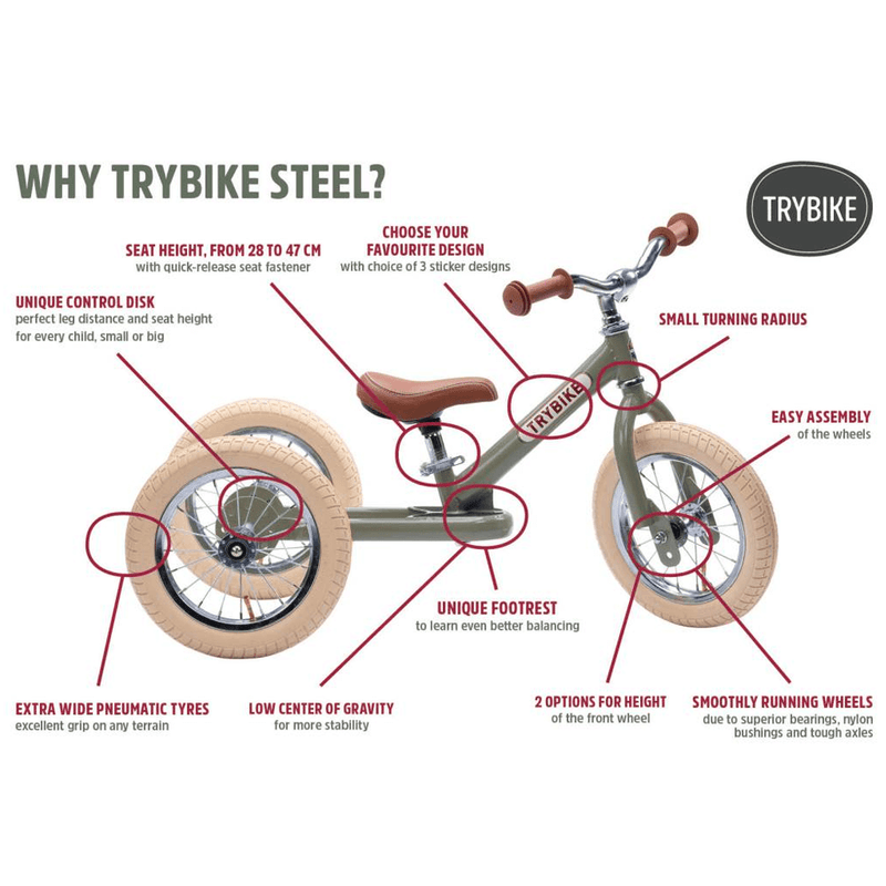 TryBike - Steel Grey