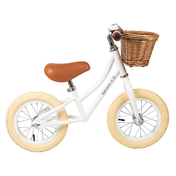 Banwood First Go Balance Bike - White